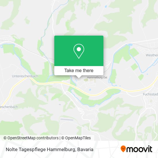 Nolte Tagespflege Hammelburg map