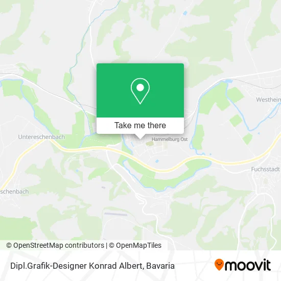 Карта Dipl.Grafik-Designer Konrad Albert