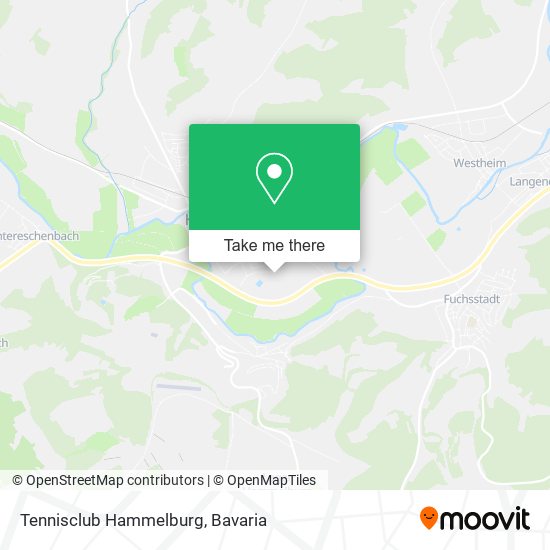 Tennisclub Hammelburg map