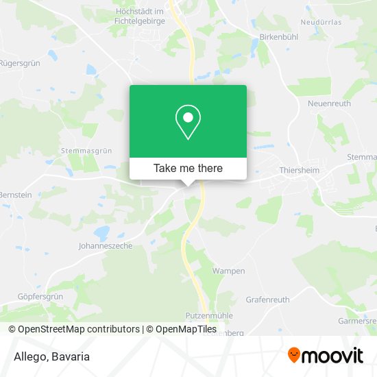 Карта Allego
