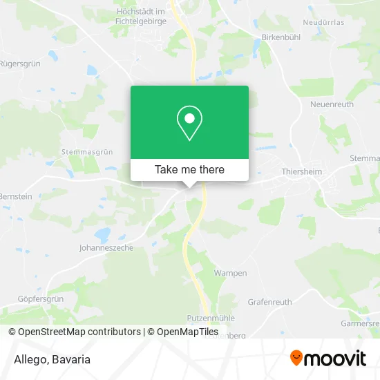 Карта Allego