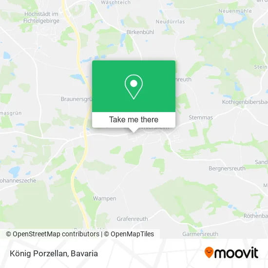 Карта König Porzellan