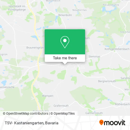 Карта TSV- Kastaniengarten