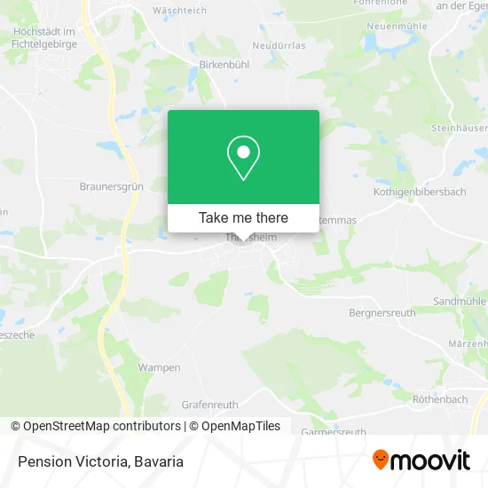 Карта Pension Victoria