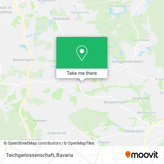 Карта Teichgenossenschaft