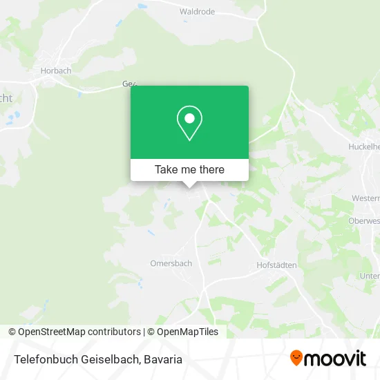 Карта Telefonbuch Geiselbach