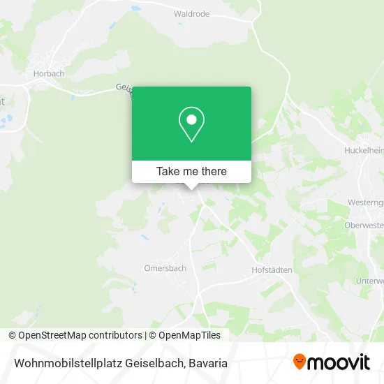 Карта Wohnmobilstellplatz Geiselbach