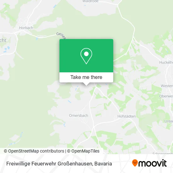 Карта Freiwillige Feuerwehr Großenhausen