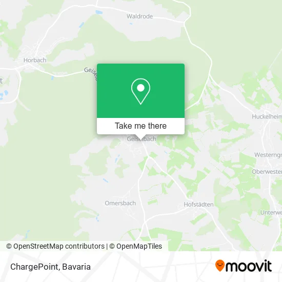 Карта ChargePoint