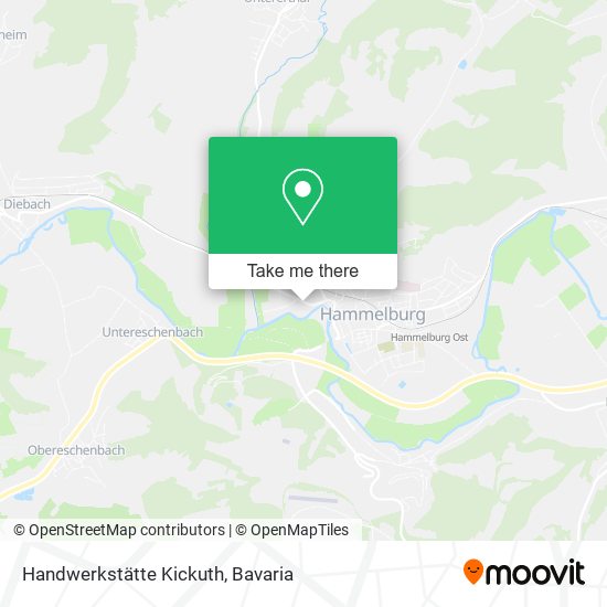 Handwerkstätte Kickuth map