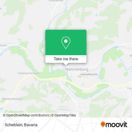 Карта Scheblein