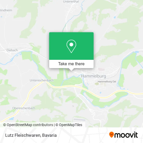 Карта Lutz Fleischwaren