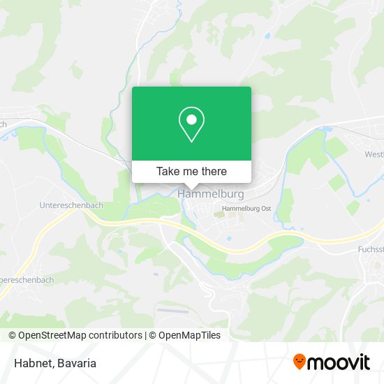 Карта Habnet