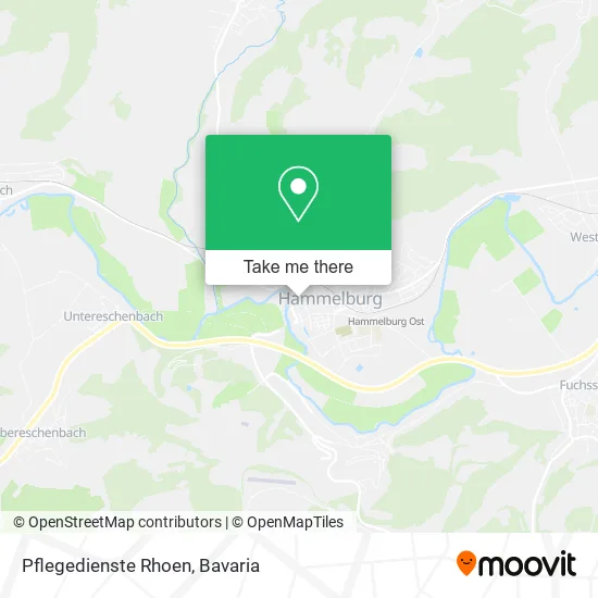 Карта Pflegedienste Rhoen