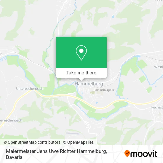 Карта Malermeister Jens Uwe Richter Hammelburg