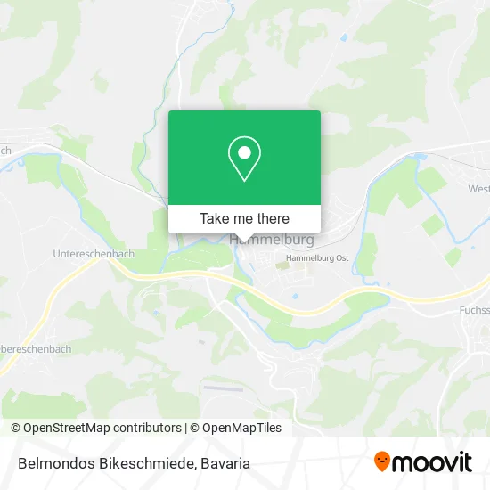 Карта Belmondos Bikeschmiede