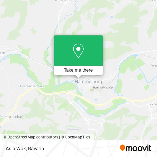 Карта Asia Wok
