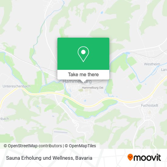 Sauna Erholung und Wellness map