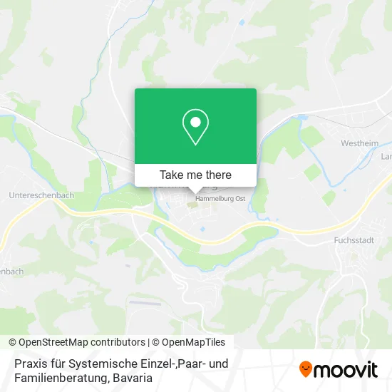 Карта Praxis für Systemische Einzel-,Paar- und Familienberatung