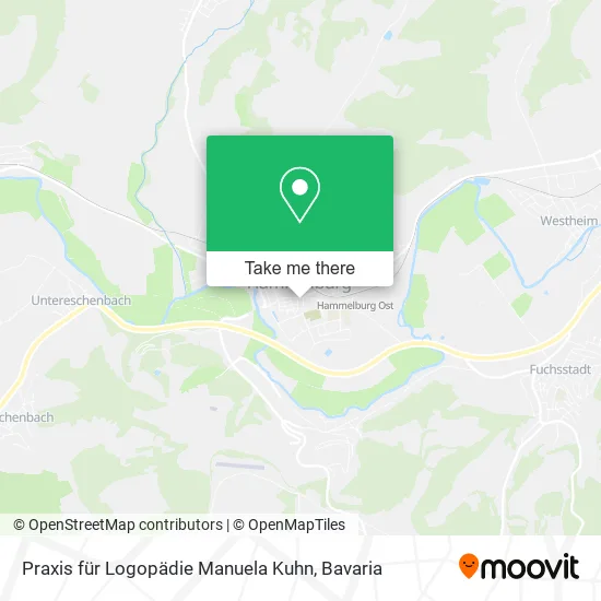 Карта Praxis für Logopädie Manuela Kuhn