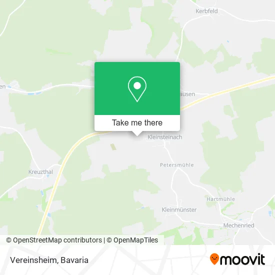 Карта Vereinsheim