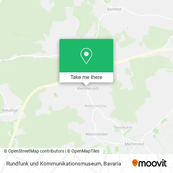 Rundfunk und Kommunikationsmuseum map