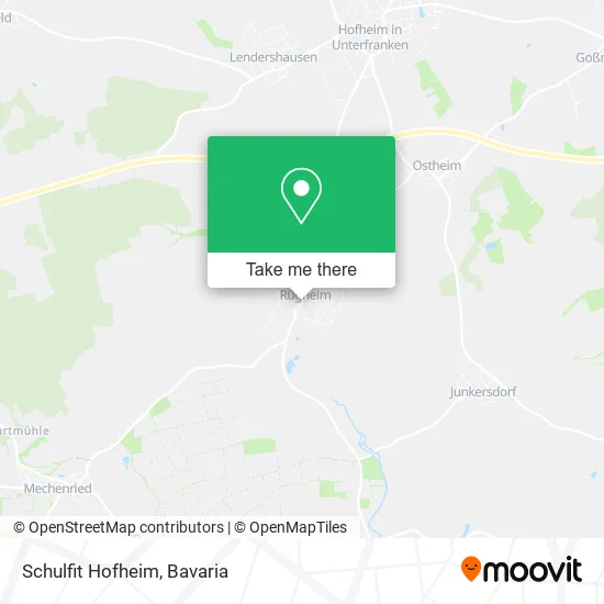 Карта Schulfit Hofheim