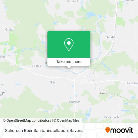 Schorsch Beer Sanitärinstallation map