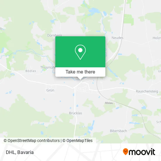 Карта DHL