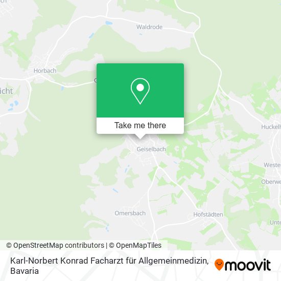 Karl-Norbert Konrad Facharzt für Allgemeinmedizin map