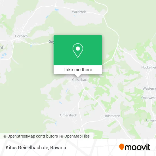Карта Kitas Geiselbach de