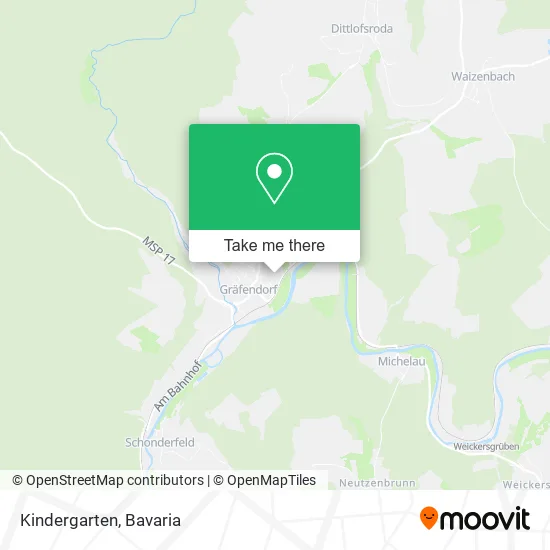 Карта Kindergarten