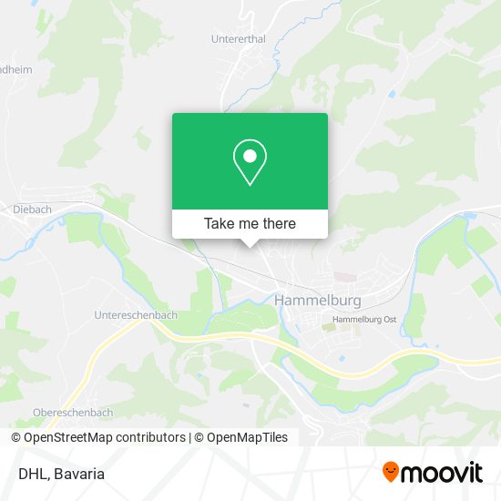Карта DHL