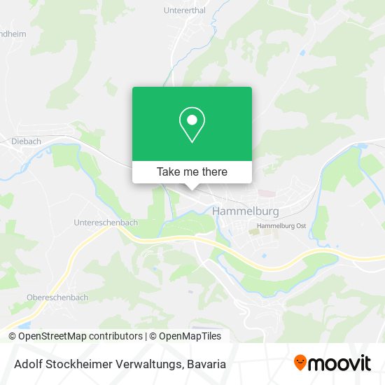 Adolf Stockheimer Verwaltungs map