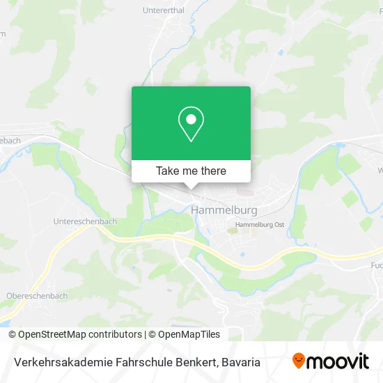 Карта Verkehrsakademie Fahrschule Benkert