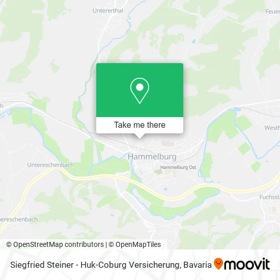 Карта Siegfried Steiner - Huk-Coburg Versicherung