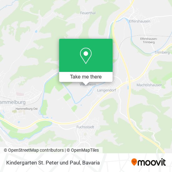 Kindergarten St. Peter und Paul map
