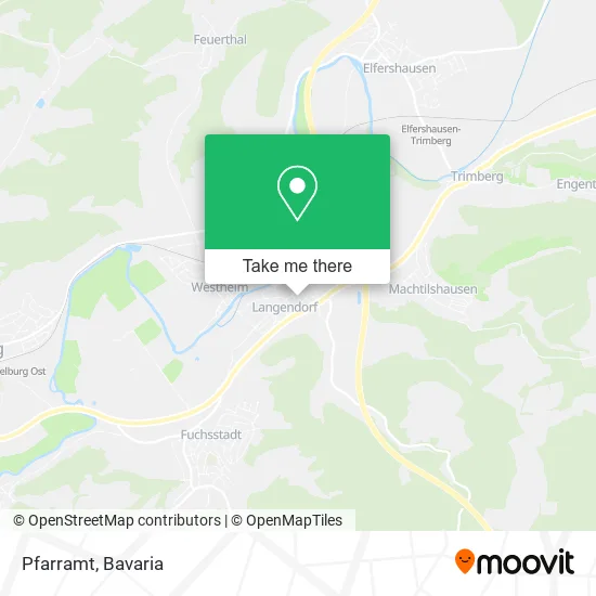 Pfarramt map