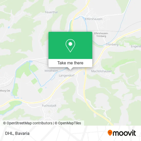 Карта DHL