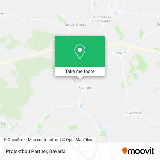 Карта Projektbau Partner