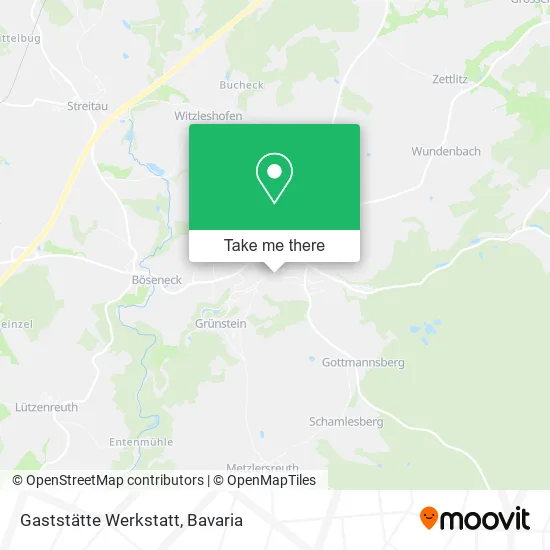 Карта Gaststätte Werkstatt