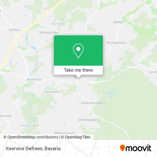 Карта Itservice Gefrees