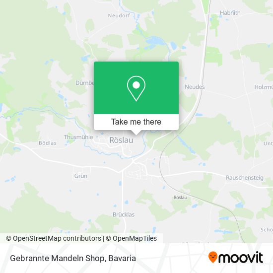 Gebrannte Mandeln Shop map