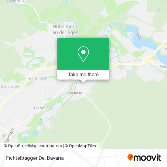 Карта Fichtelbagger.De