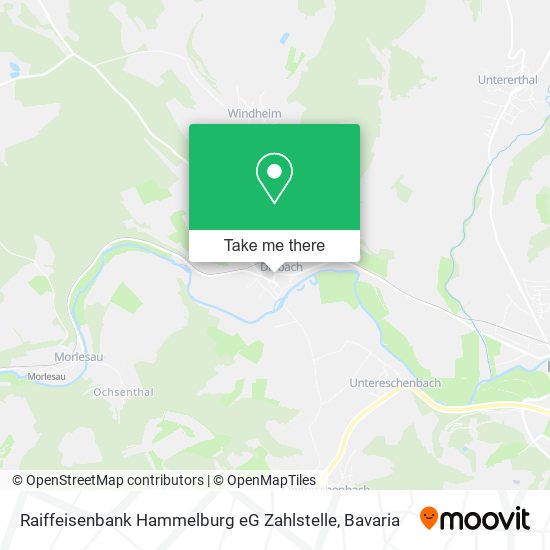 Raiffeisenbank Hammelburg eG Zahlstelle map