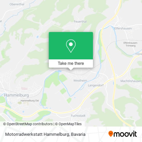 Motorradwerkstatt Hammelburg map
