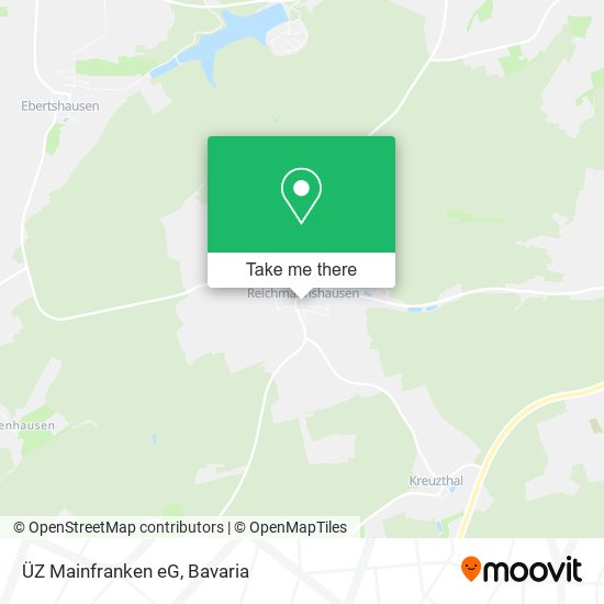 ÜZ Mainfranken eG map