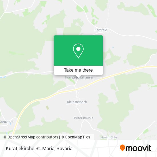 Kuratiekirche St. Maria map