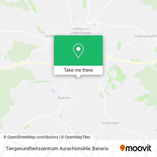 Tiergesundheitszentrum Aurachsmühle map