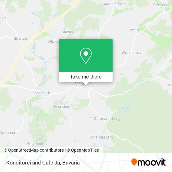 Konditorei und Café Ju map